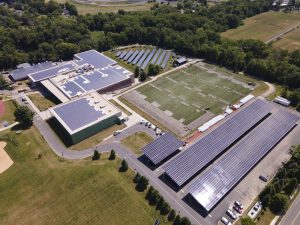 Peddie School Solar installation Edge Edge Solutions