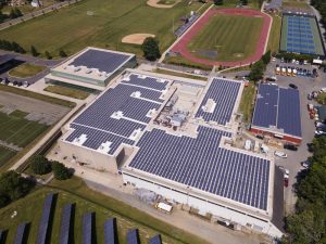 Roof Top Solar Installation at The Peddie School